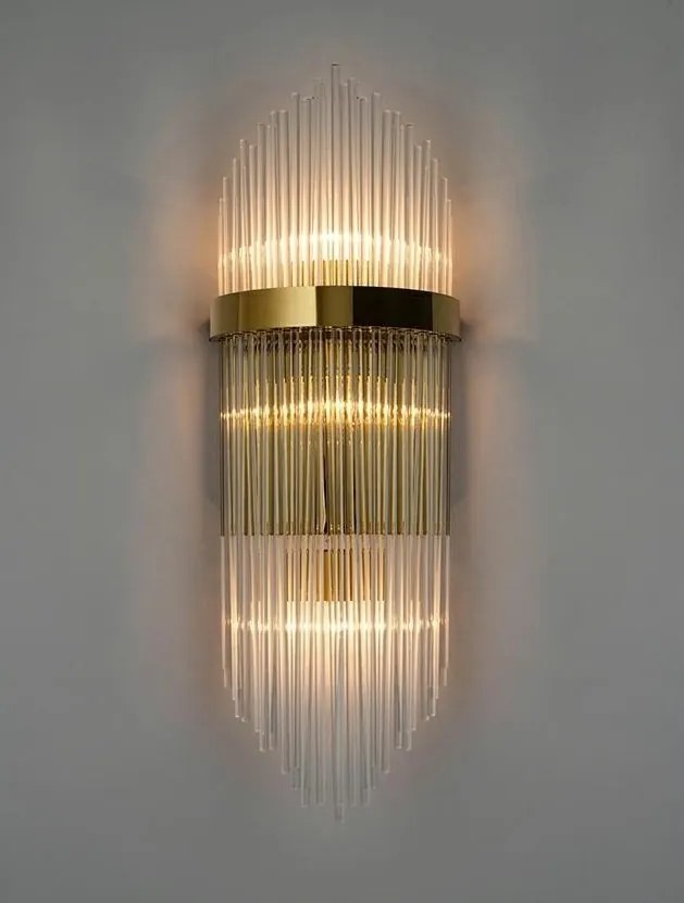 Aplica de perete design decorativ Imperial L auriu