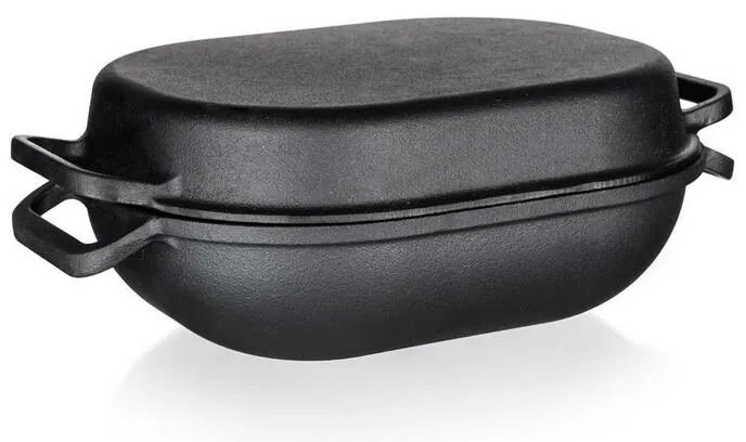 Tavă din fontă Banquet EXCELLENT,39 x 26 x 14 cm