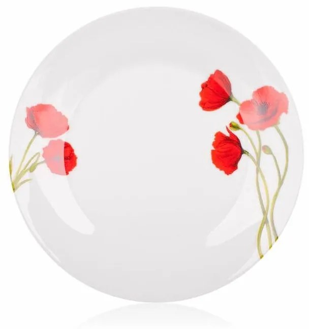 Set farfurii BANQUET Red Poppy 18 piese