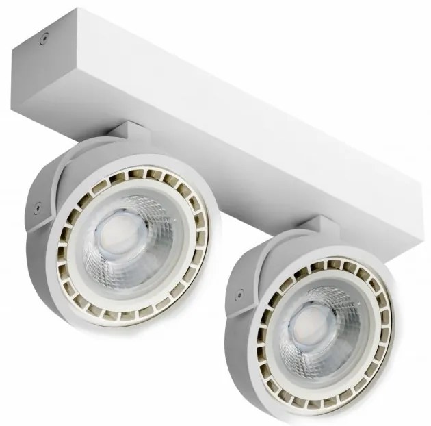 Spot aplicat directionabil JERRY 2 alb ZZ AZ1371