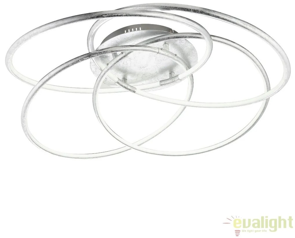 Lustra LED cu telecomanda Barna 60W argintie 67828-60S GL
