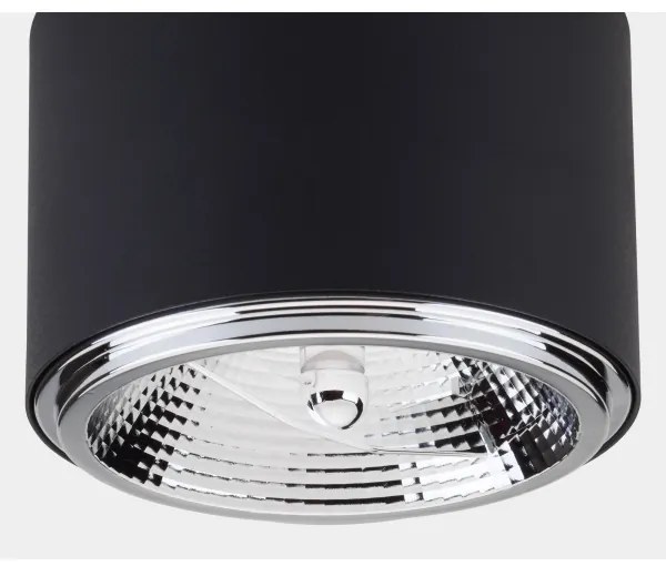 Spot MORIS 1xAR111 GU10/50W/230V negru