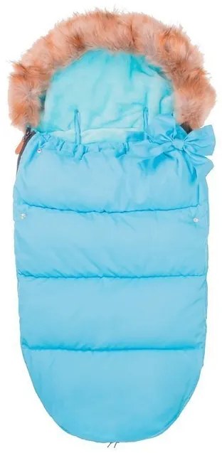 Sac iarna carucior cu blanita detasabila Mevis Delux All Blue