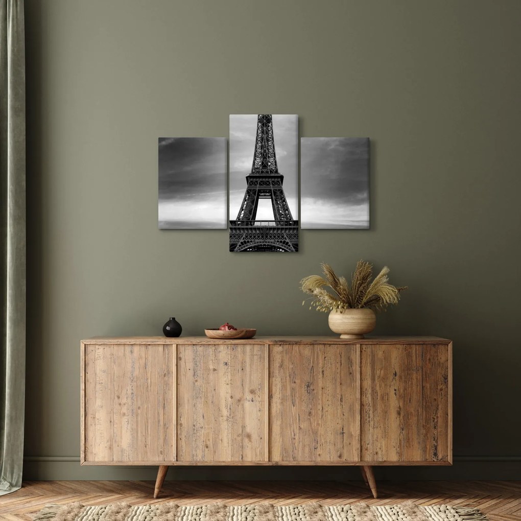 Tablou - Mașină roz în Paris (90x60 cm)