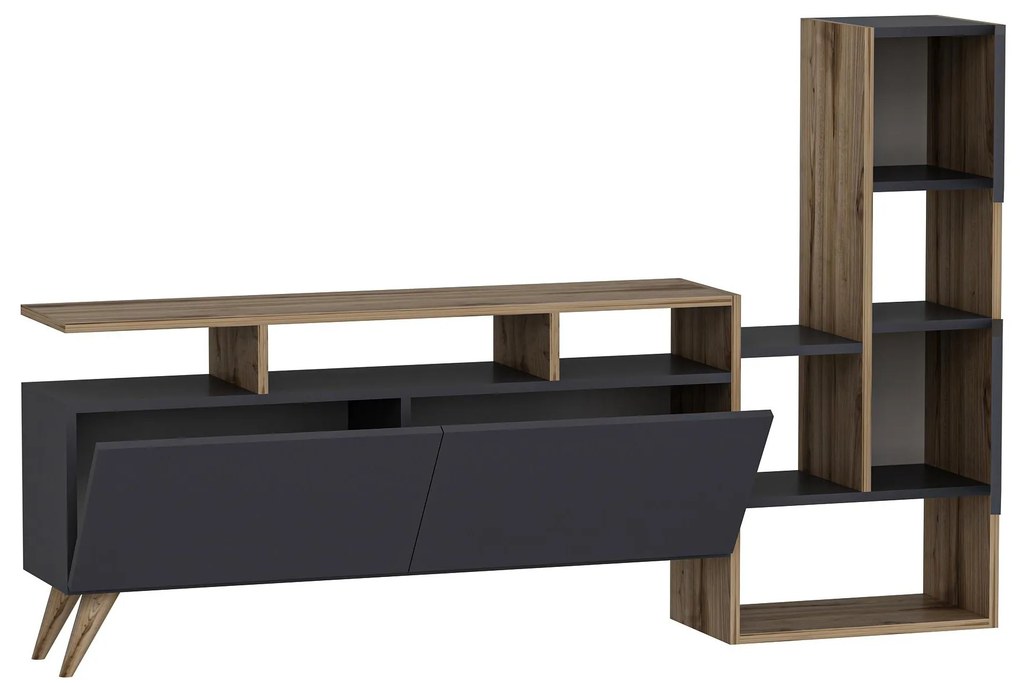 Mobilier living Patovi 2 (Nuc + antracit) . Promo -38%. 1095635