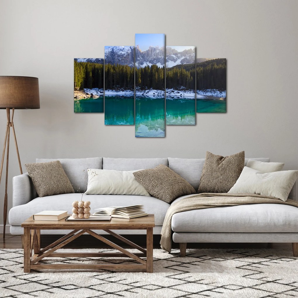Tablou - Lacul Karersee (150x105 cm)