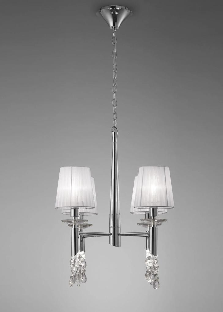 Mantra Tiffany lampă suspendată mai mult de 6x20 W alb 3852