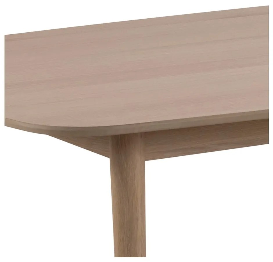 Masă pliabilă cu blat în decor de stejar 210x100 cm Aston - Actona