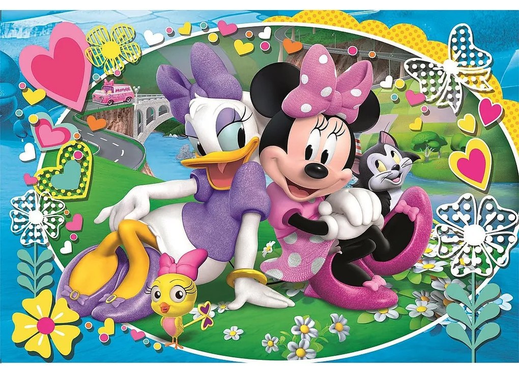 Disney Minnie Daisy Puzzle maxi Clementoni de 104 piese