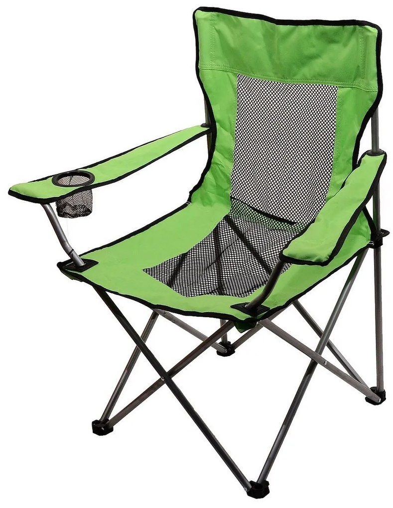 Cattara Scaun pliant de camping Net, verde