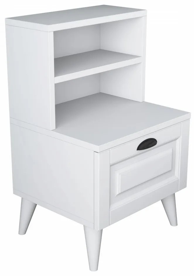 Noptiera BD105 - 2030, Alb