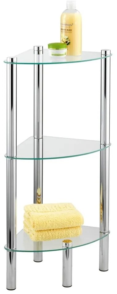 Raft de colț Wenko Corner, 3 polițe