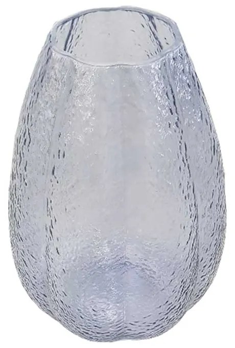 Vaza decorativa din sticla 30 cm, gri