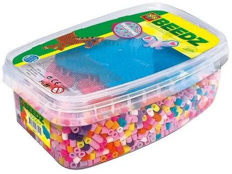 Set mărgele de călcat parfumate Ses,box 5000 buc., 2 planșete