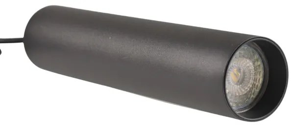 Lustră pe cablu pentru sistem de șină MARIBEL 3xGU10/10W/230V + sistem de șină 1 m