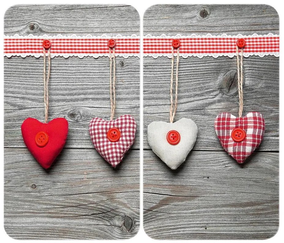 WENKO 2521481100 - Placă de acoperire 30x52 cm multicoloră/gri/transparentă