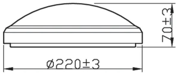 Plafonieră LED pentru baie DORIS LED/6W/230V 2700K IP54 albă Philips