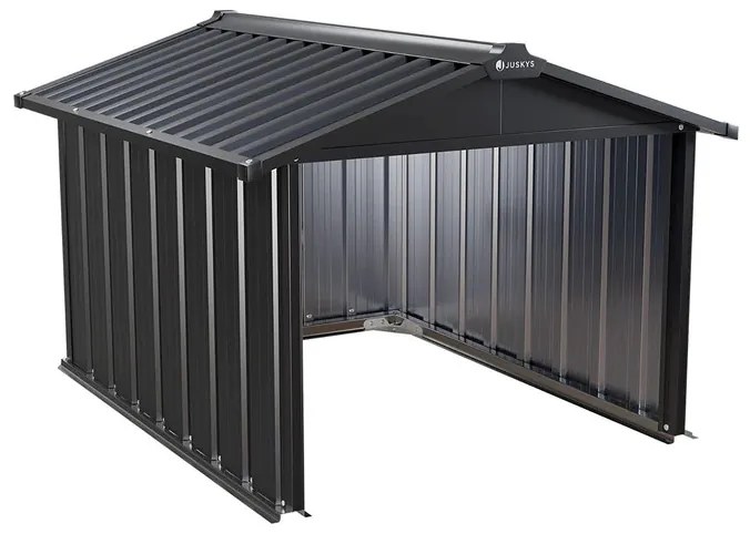 Juskys Garaj pentru robotul de tuns iarba 98x89x63 cm - antracit
