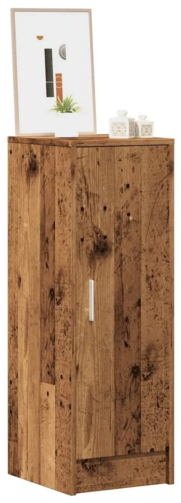 vidaXL Dulap Pantofi Lemn Vechi 32x35x92 cm Lemn prelucrat
