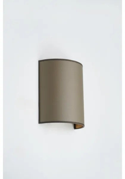 Brilagi - Lampa de perete SEMI 1xE27/15W/230V, Ø 20 cm, maro