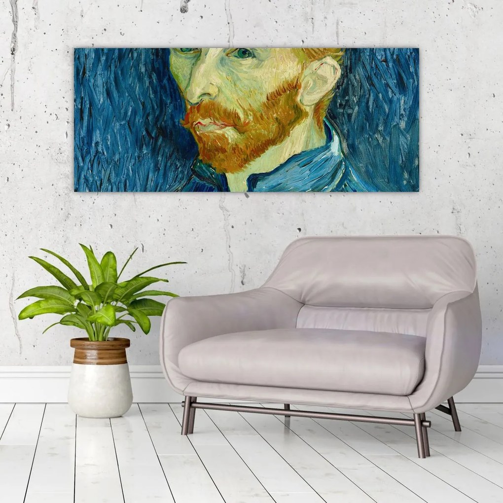 Tablou - Vincent van Gogh, Self-Portrait, reproducere (120x50 cm)