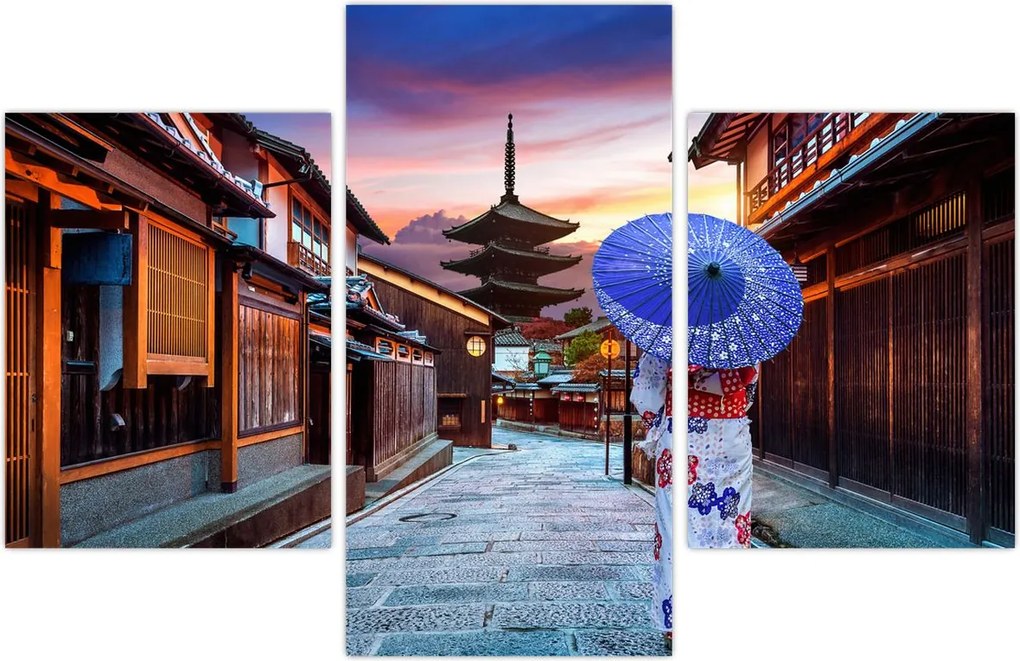 Tablou - Femeie asiatică (90x60 cm)