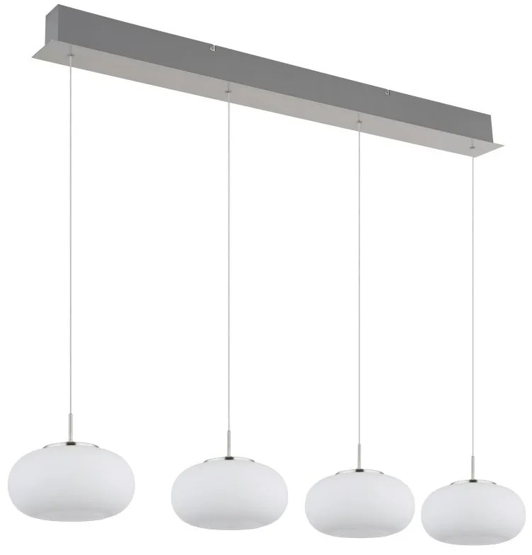 Lustra suspendata cu 4 pendule LED QUINTARA