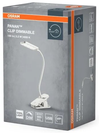 Osram - Lampă de birou LED tactilă reglabilă PANAN LED/5,2W/5V 1200 mAh
