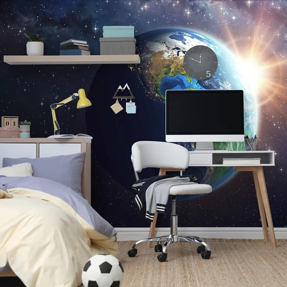 Tapet planetă albastră Pământ