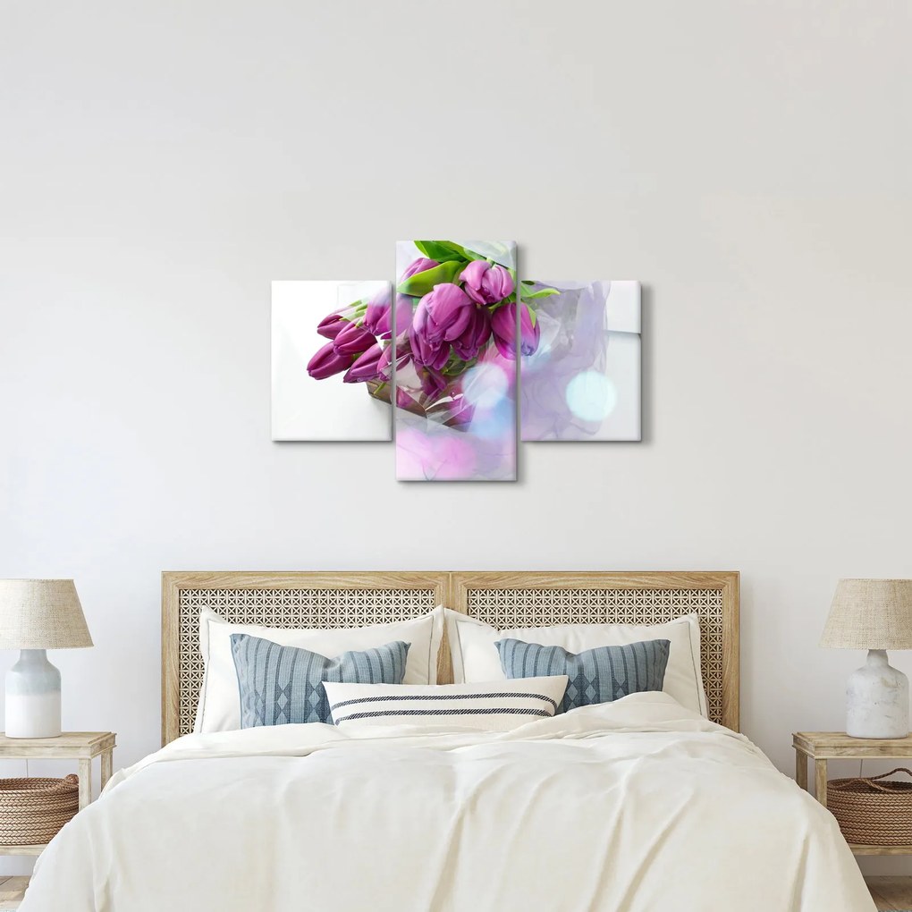 Tablou - buchet de lalele (90x60 cm)
