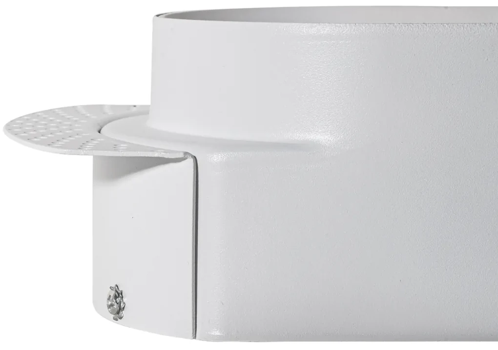 Spoturi rotunde incastrate albe GU10 50mm 2 lumini - Hubs