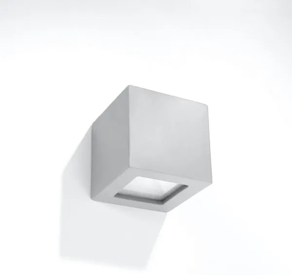 Sollux SL.0871 - LEO lampa de perete 1xE27/60W/230V gri