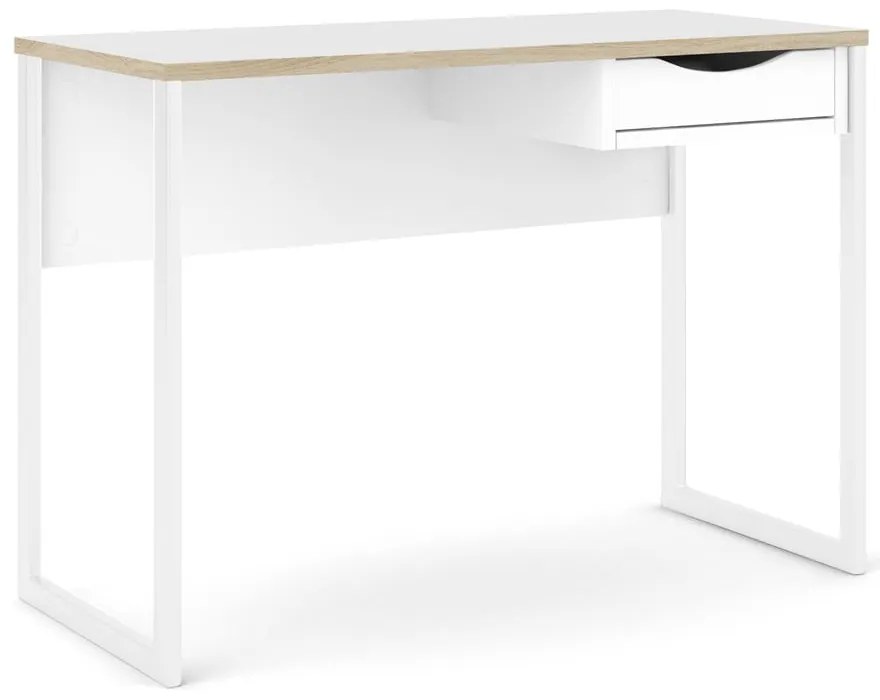 Birou Tvilum Function Plus, 110x48 cm, alb