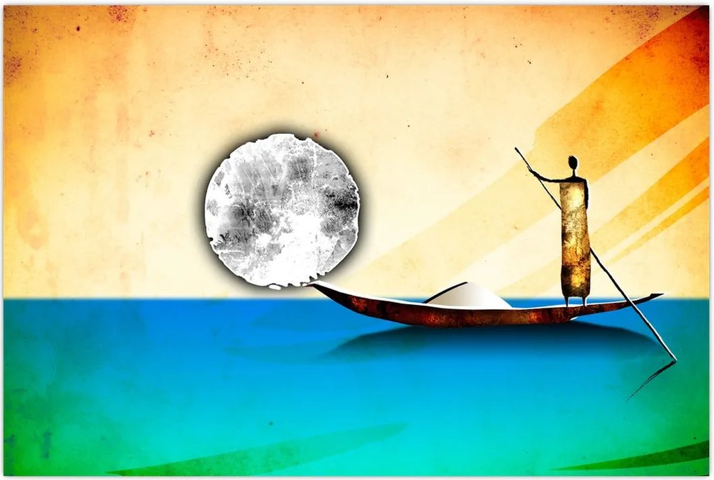 Tablou - Pictură străveche (90x60 cm)