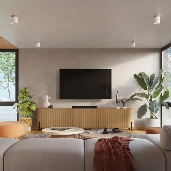 Spot Sollux SL.1348 RIF 1xGU10/10W/230V alb