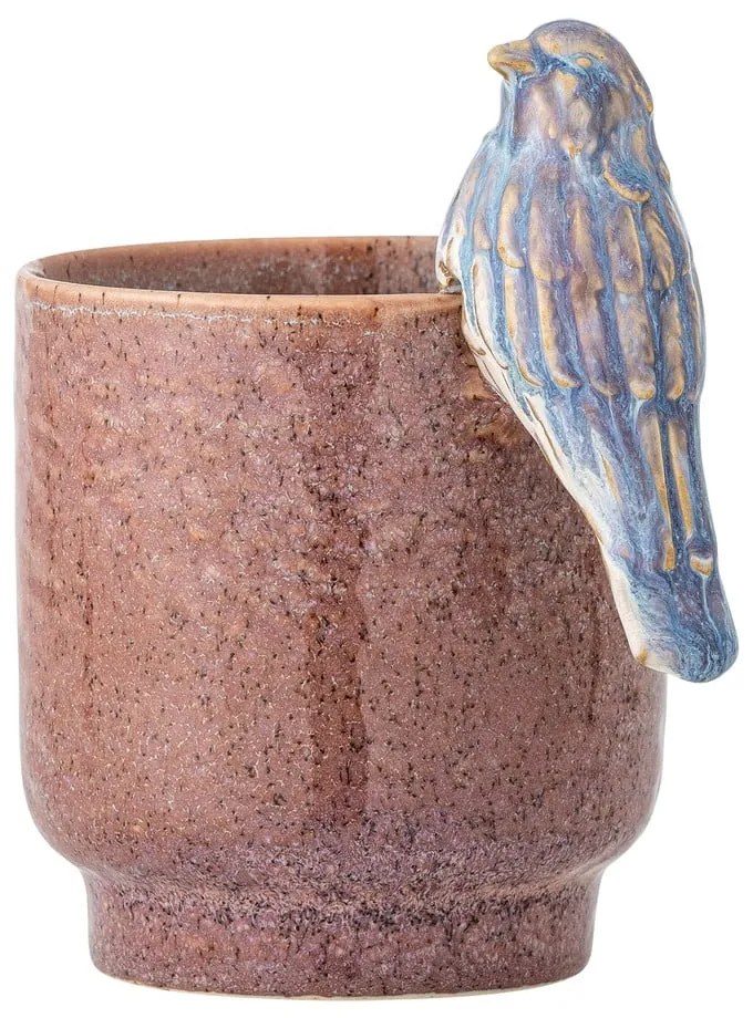 Ghiveci decorativ din gresie pictată manual ø 11 cm Larky – Bloomingville