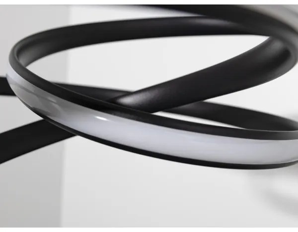 Lustră LED dimabilă pe cablu, 85W/230V, 3000-6500K, Ø 49 cm + telecomandă