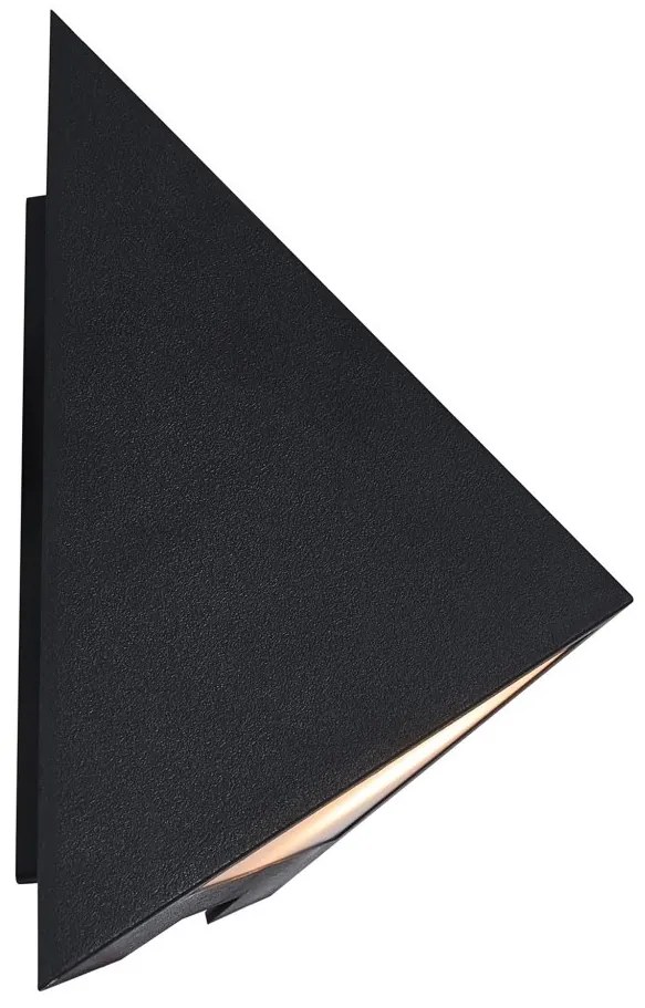 Aplica pentru perete exterior cu protectie IP44 Konit Black