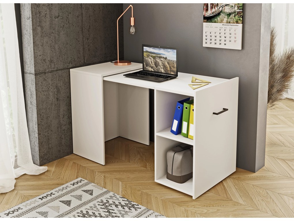 Masă PC Smartie (alb). 1108246