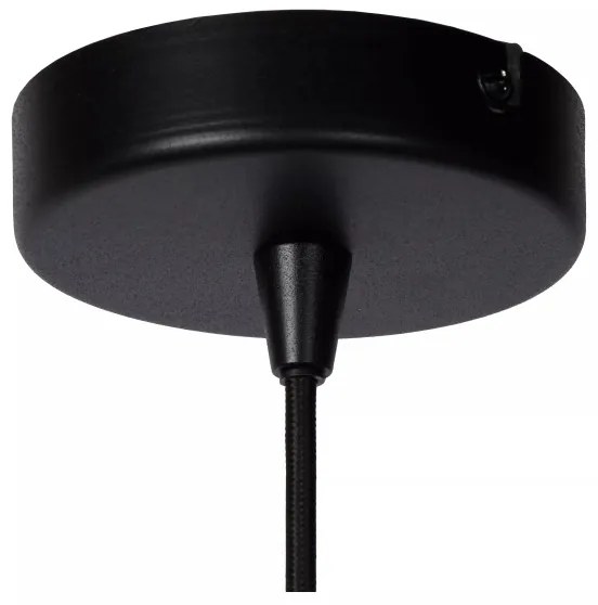 Lustră pe cablu NOLAN 1xE27/60W/230V neagră Lucide 30488/01/30