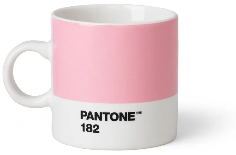 Cană din ceramică 120 ml Espresso Light Pink 182 – Pantone