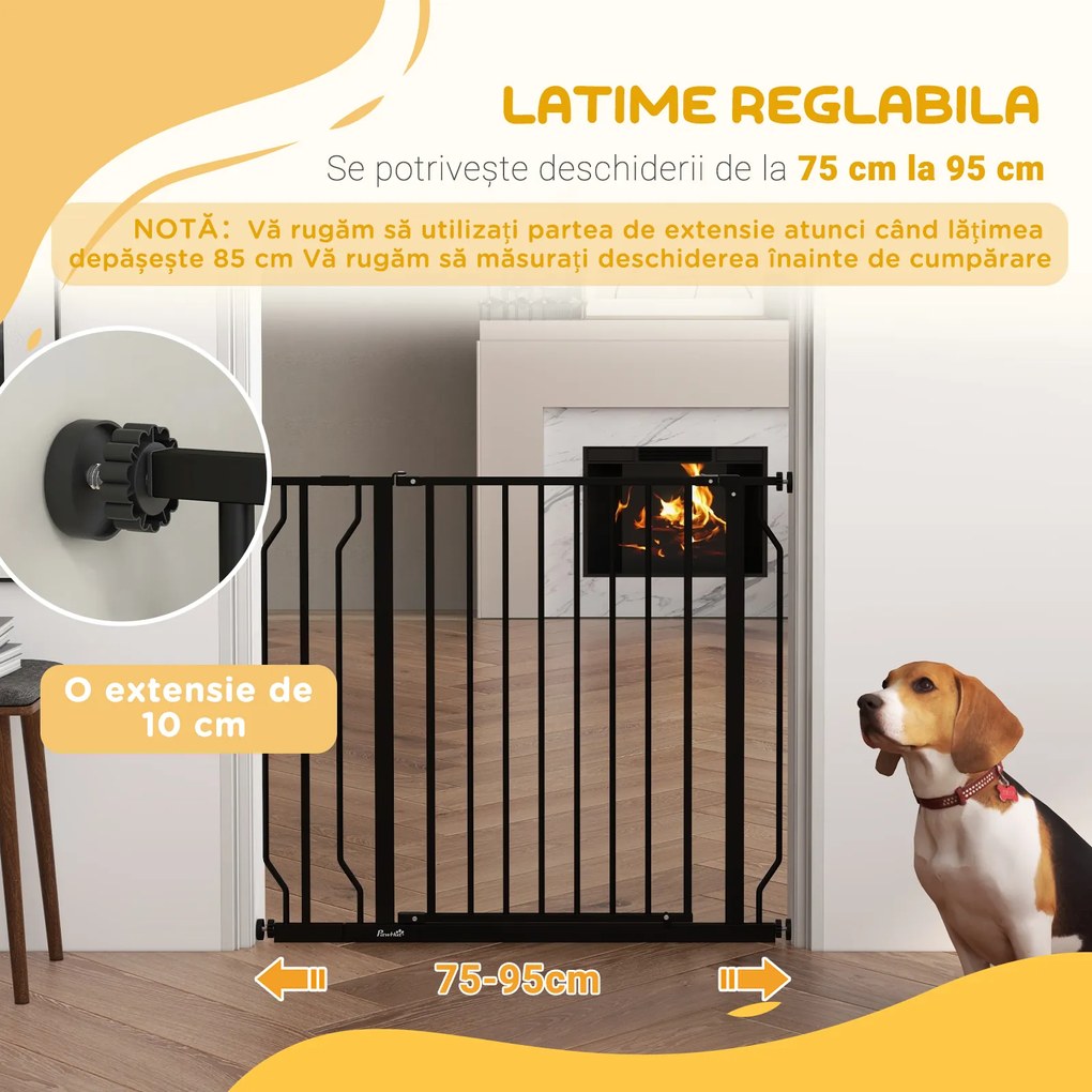PawHut Barieră Reglabilă pentru Câini | Aosom Romania