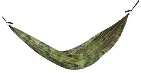 Hamac, cu accesorii, model Survival, verde inchis, ultrausor, cu plasa de tantari, max 150 kg, 260x140 cm, Malatec