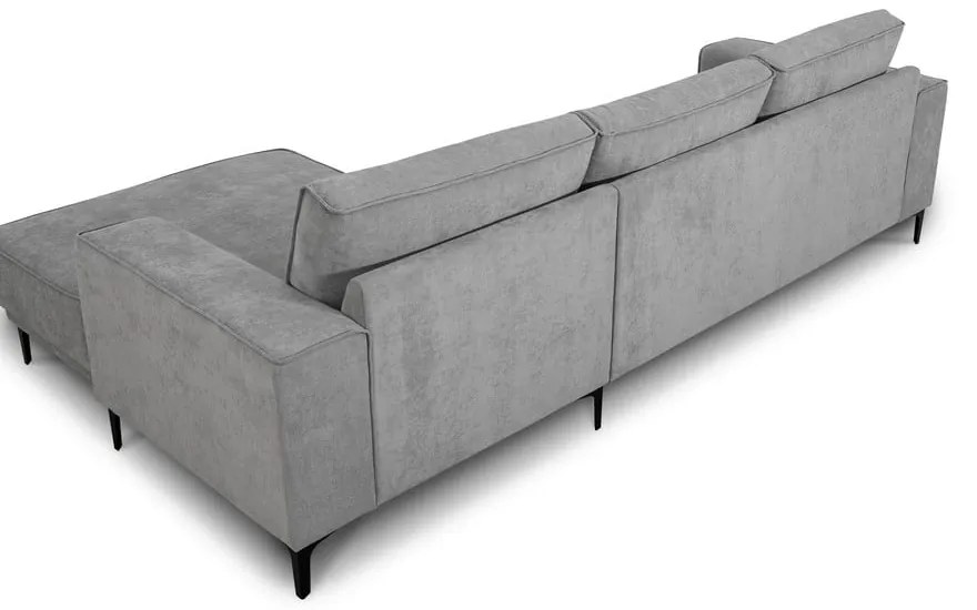 Colțar gri (cu colț pe partea dreaptă/cu șezlong) Copenhagen – Scandic