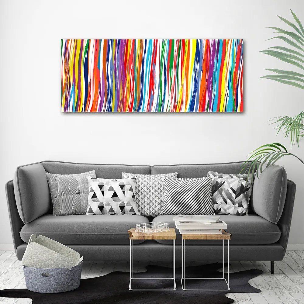 Imprimare tablou canvas Dungi colorate