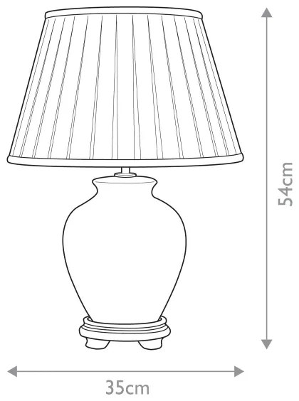 Lampă de masă Elstead DL-LINYI-TL LINYI 1xE27/60W/230V