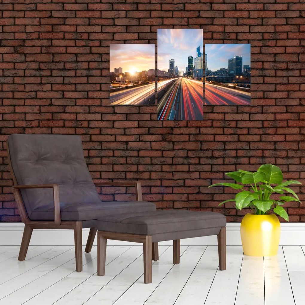 Tablou - Calea marelui oraș (90x60 cm)