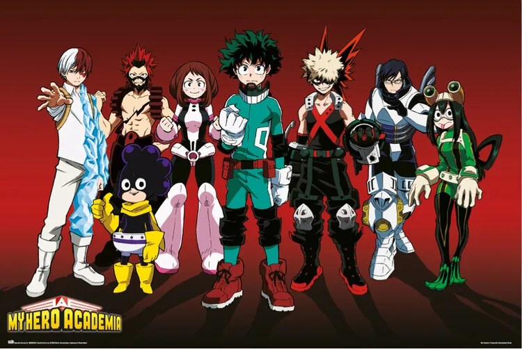 Poster My Hero Academia - Hero Version