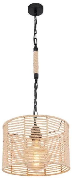 Lustră pe lanț Globo 15672H HALIA 1xE27/60W/230V