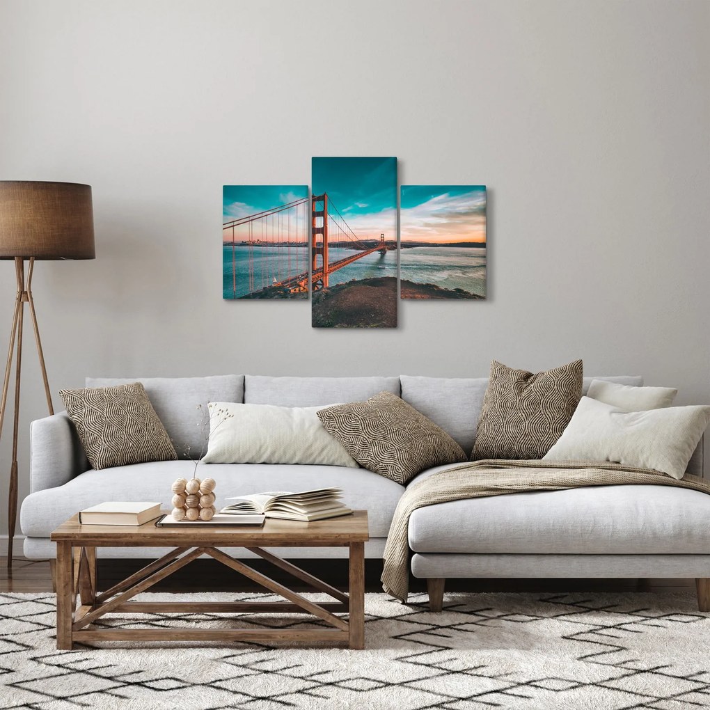 Tablou - Golden Gate, San Francisco (90x60 cm)